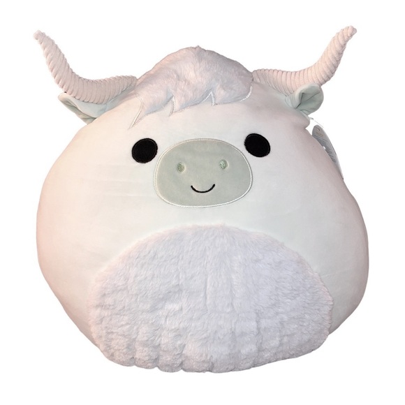 NWT 🥀 16” IVER the Mint Highland Cow Squishmallow